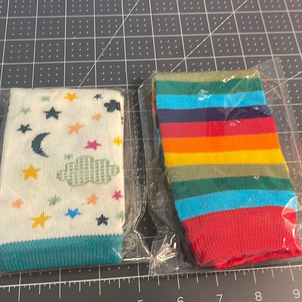 Infant/ Toddler leg warmers One-Size. 2 sets.